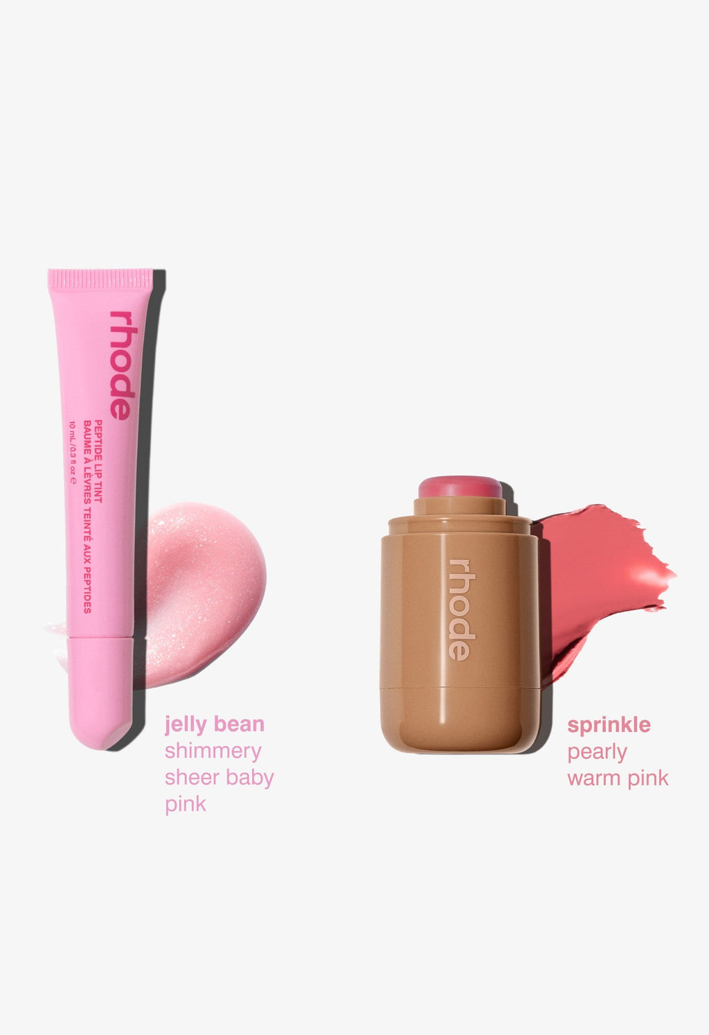 The Duos Sprinkle + Jelly Bean – Duo blush et lip tint