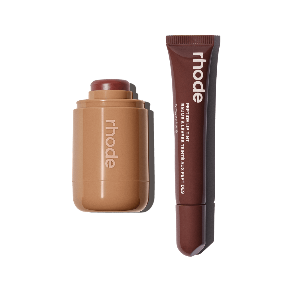 The Duos Toasted Teddy + Espresso – Duo blush et lip tint