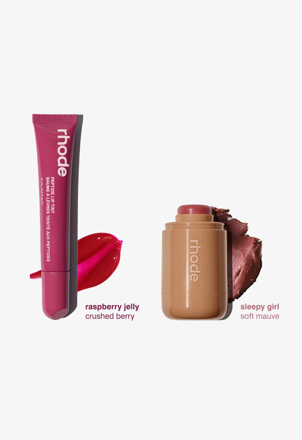 The Duos Sleepy Girl + Raspberry Jelly – Duo blush et lip tint