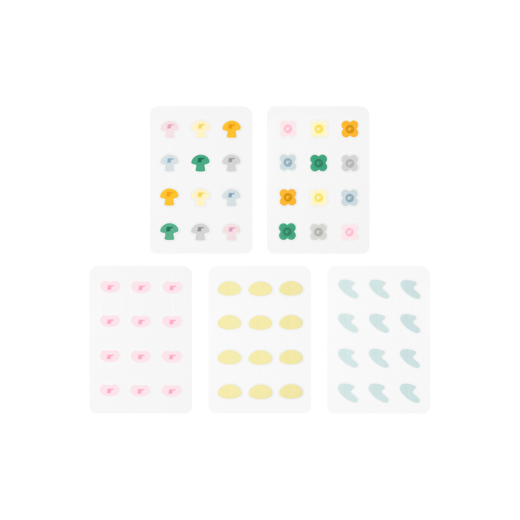 The Spotwear Set – Coffret des 5 patchs anti-boutons