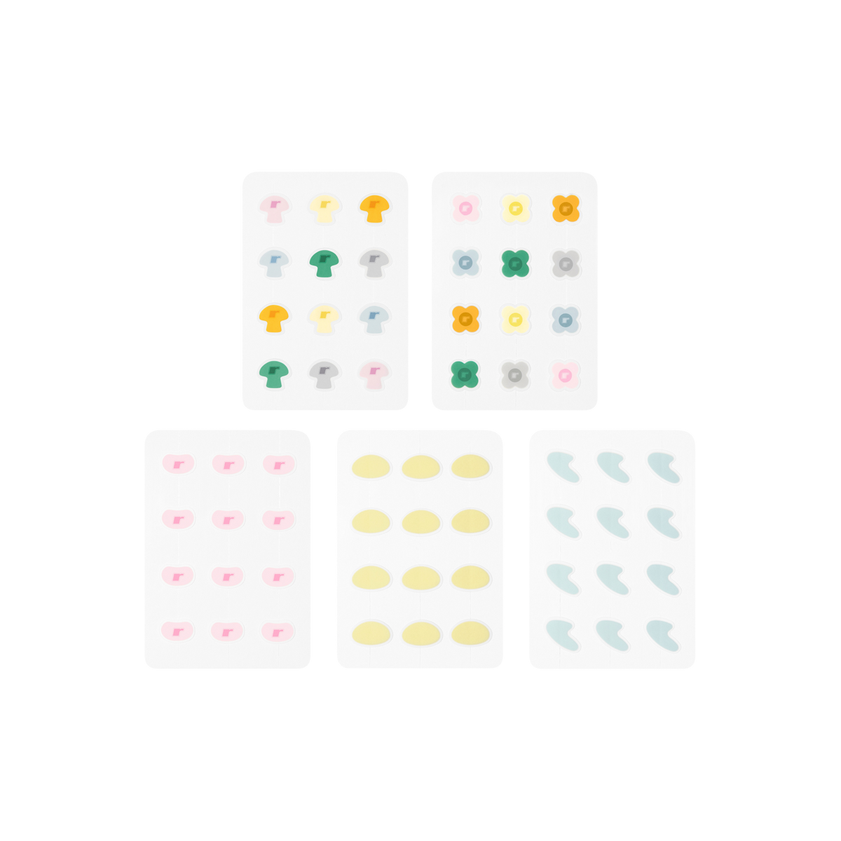 The Spotwear Set – Coffret des 5 patchs anti-boutons