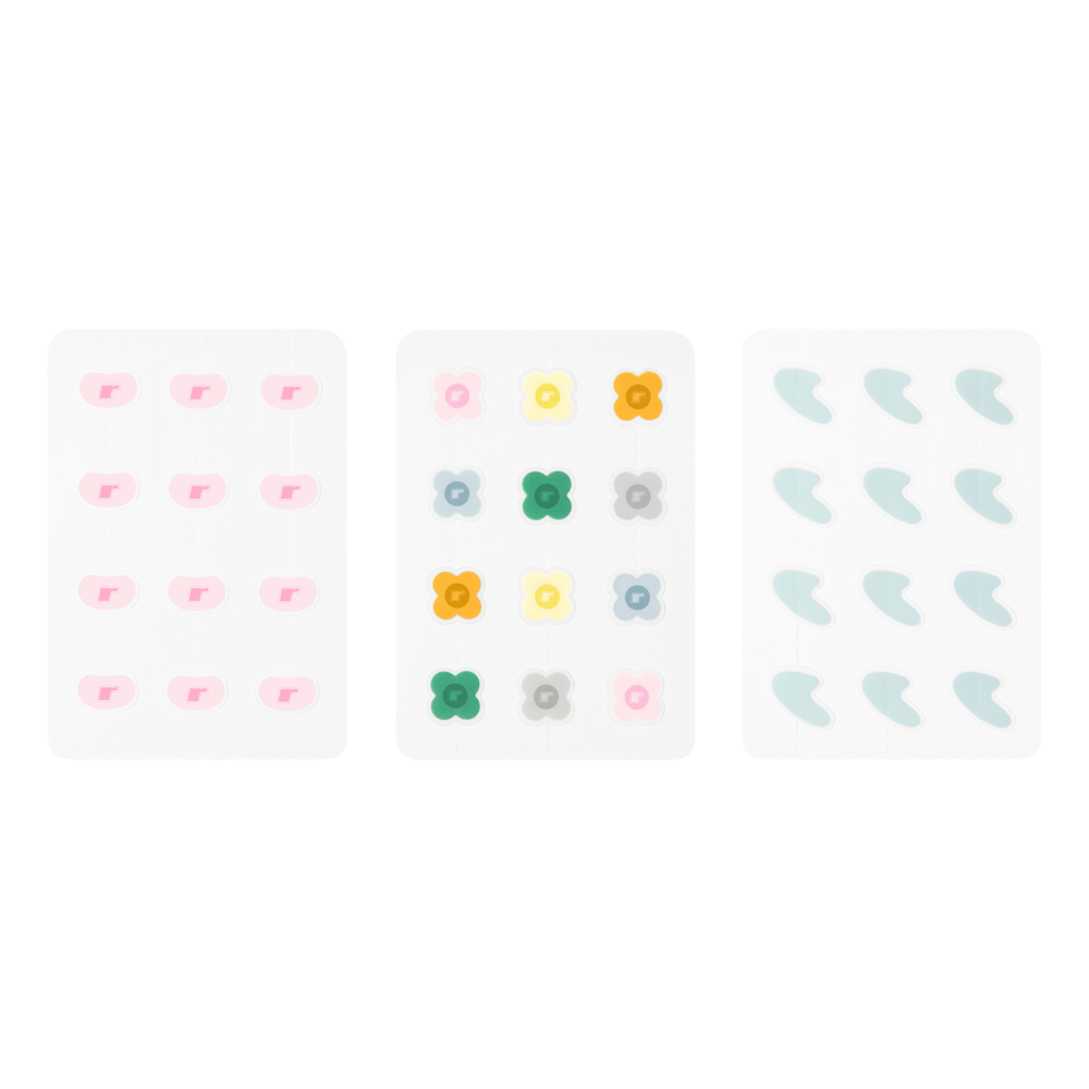 The Spotwear Trio – Coffret de 3 patchs anti-boutons